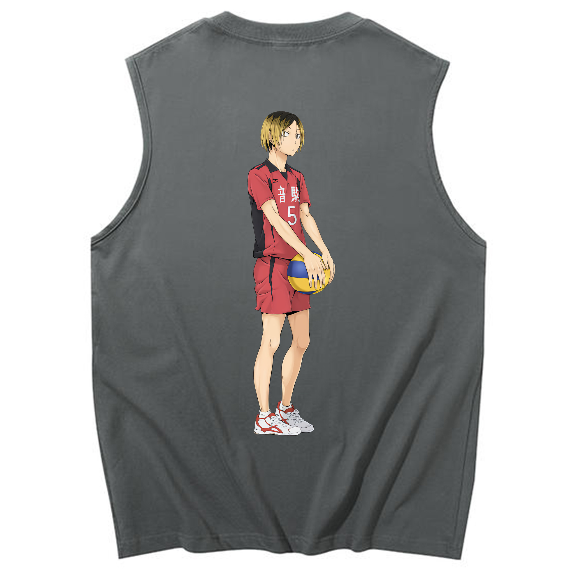 （画像用） ハイキュー!! Haikyu!! コットン100％タンクトップ（背面プリント）